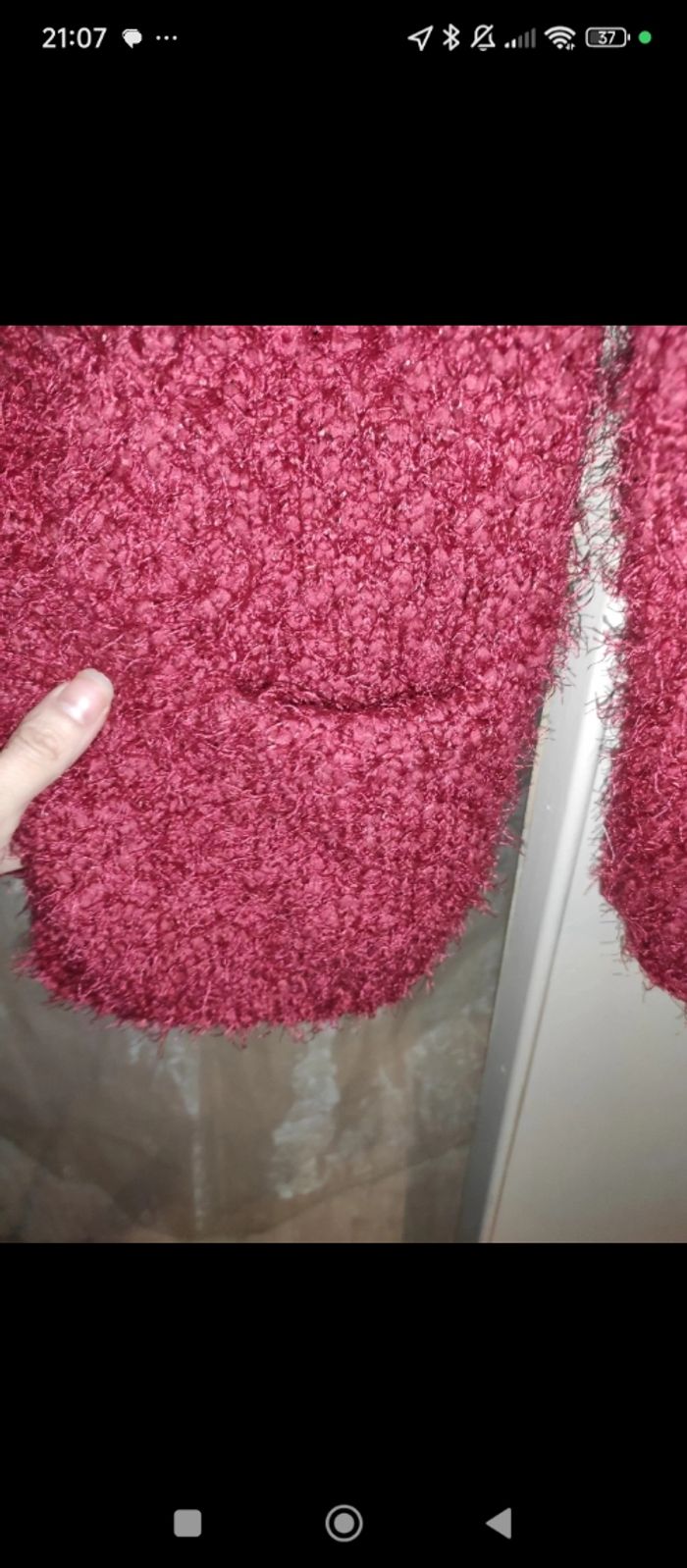 Veste Gilet framboise - photo numéro 2