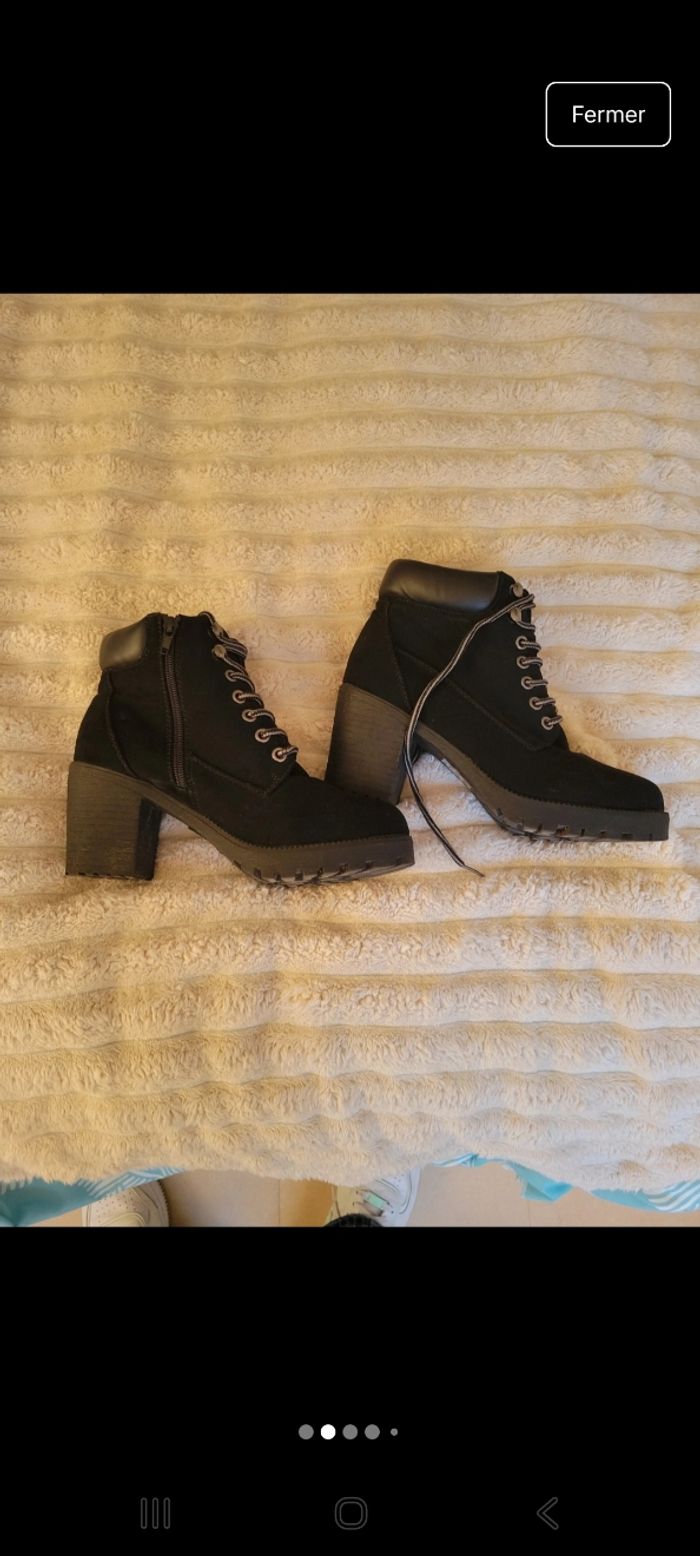Bottines bi matière - photo numéro 3
