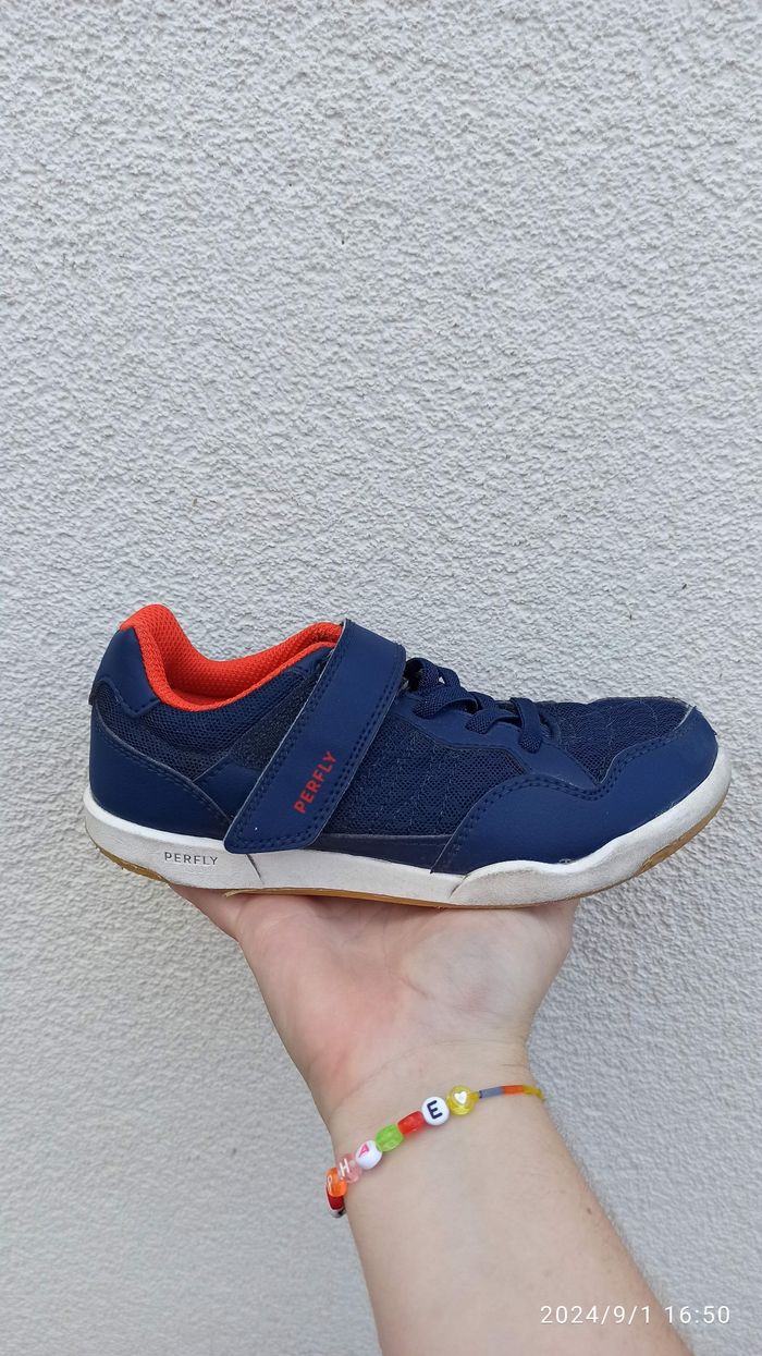 T32 basket de badminton Bs 160 jr navy perfly - photo numéro 8