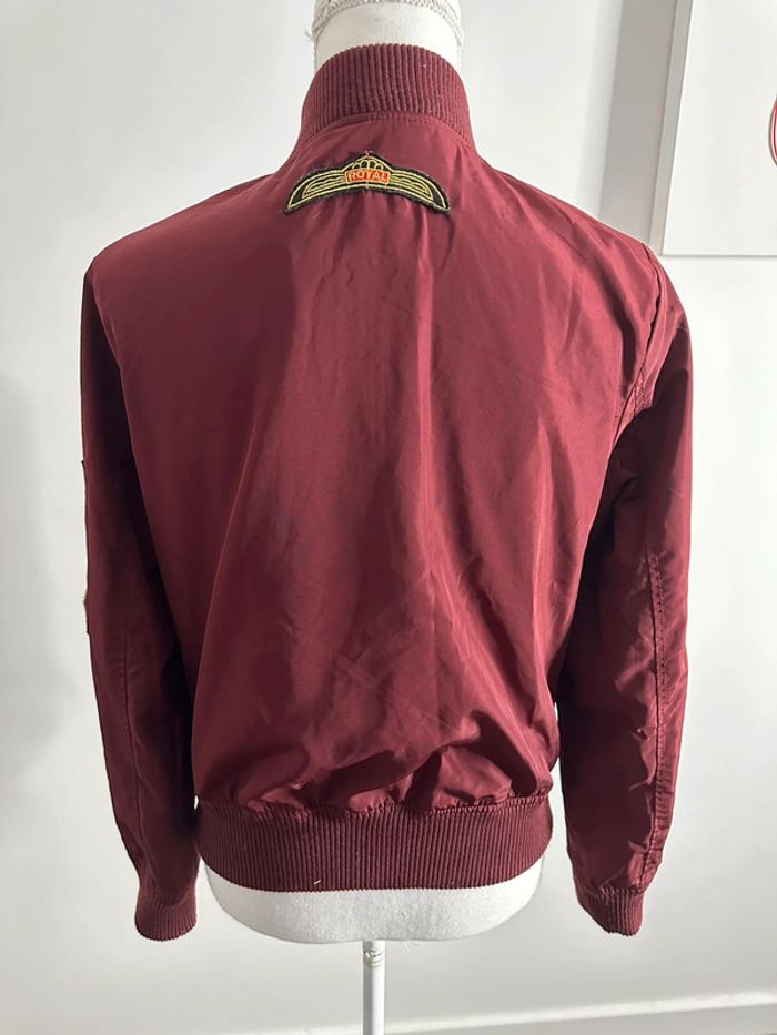 Bomber réversible bordeaux et rose T38 - photo numéro 8