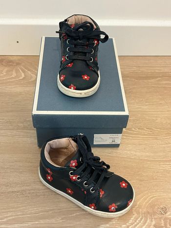 Chaussures fleuries Jacadi taille 20