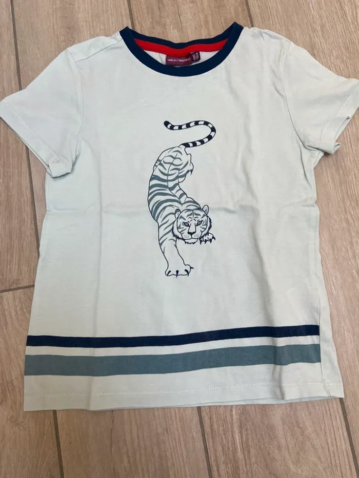 T-shirt tigre Sergent Major 6 ans TBE
