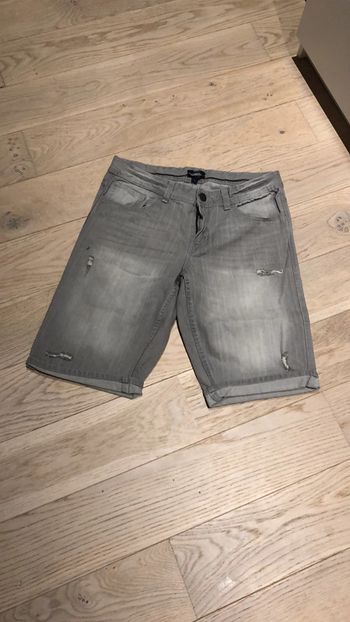 Short bermuda homme gris