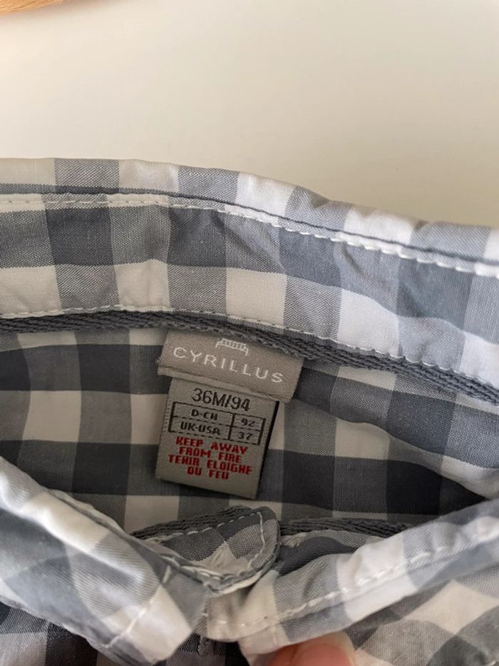 Chemise manche courte garçon - photo numéro 3