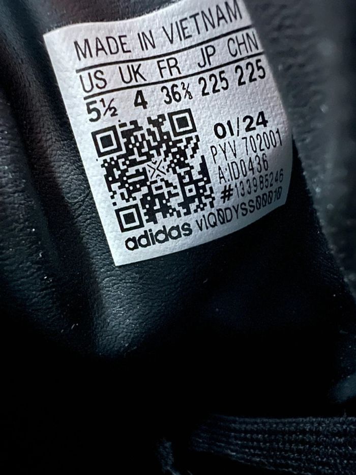 Adidas Sambae Black White Gum - 36,5 - photo numéro 8