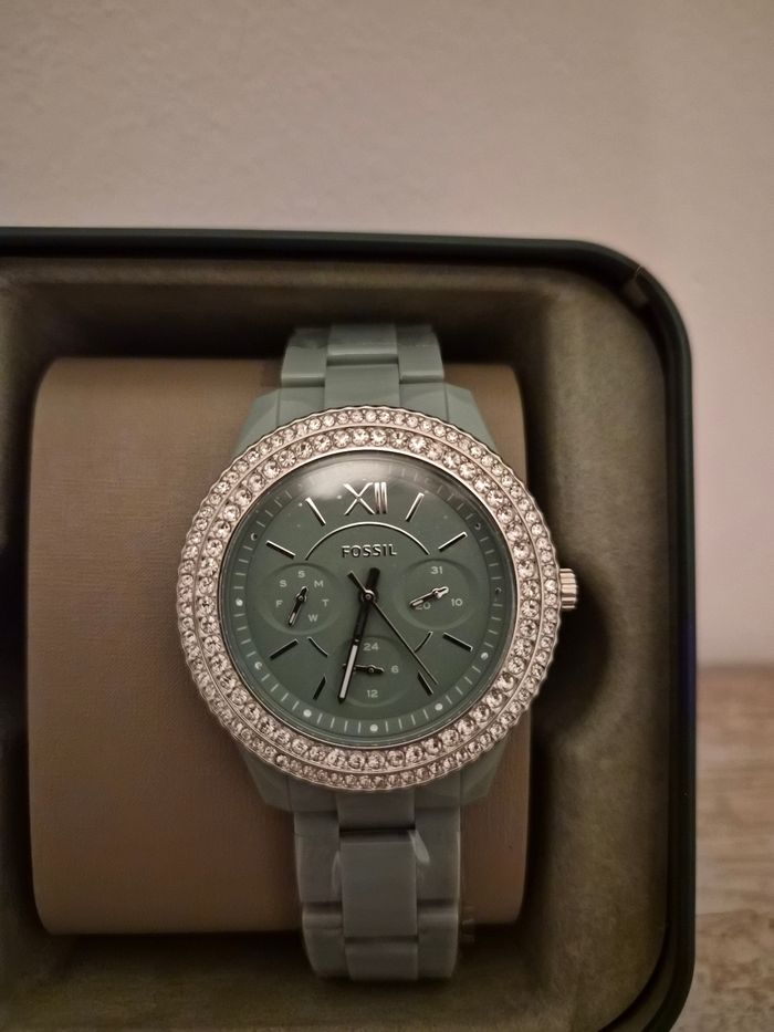 Montre Fossil menthe - photo numéro 2