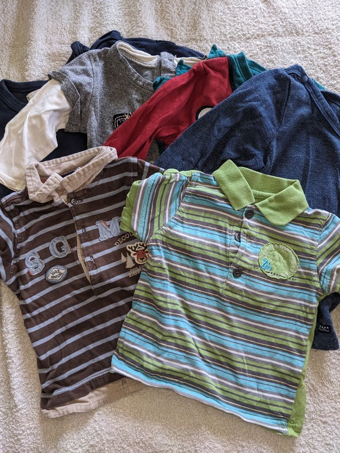 lote vêtements bébé hiver 9 mois - photo numéro 7