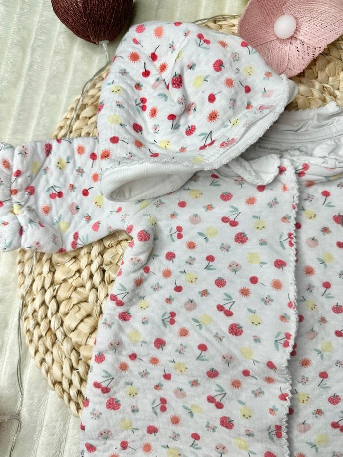 Pyjama une pièce et son bonnet Sergent Major 1 mois - photo numéro 3