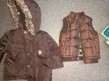 Manteau 2 en 1 chaud et imperméable