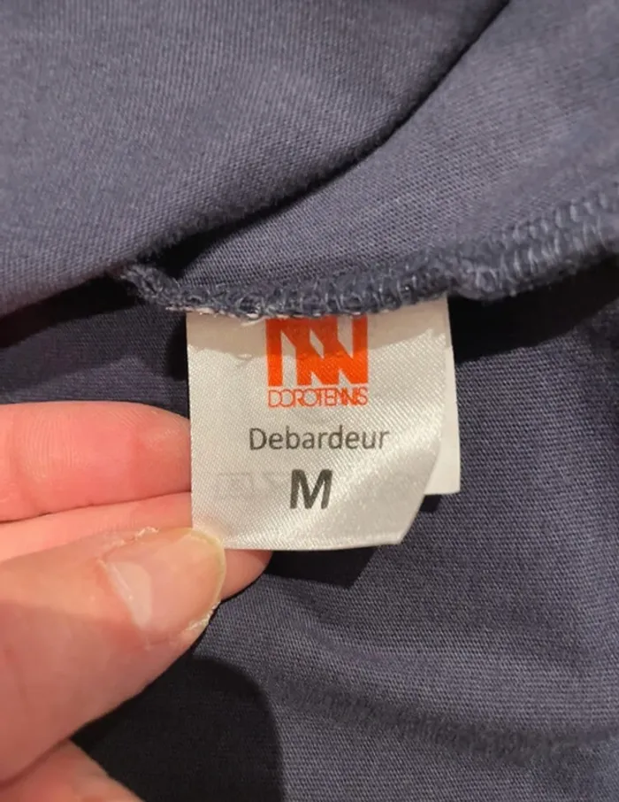 Débardeur femme Dorotennis bleu marine rouge – Taille M – Neuf avec étiquette - photo numéro 5