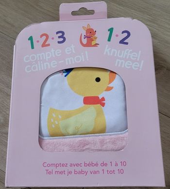 Livre tissuapprend a compter