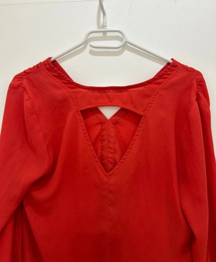 Blouse rouge taille xs - photo numéro 6