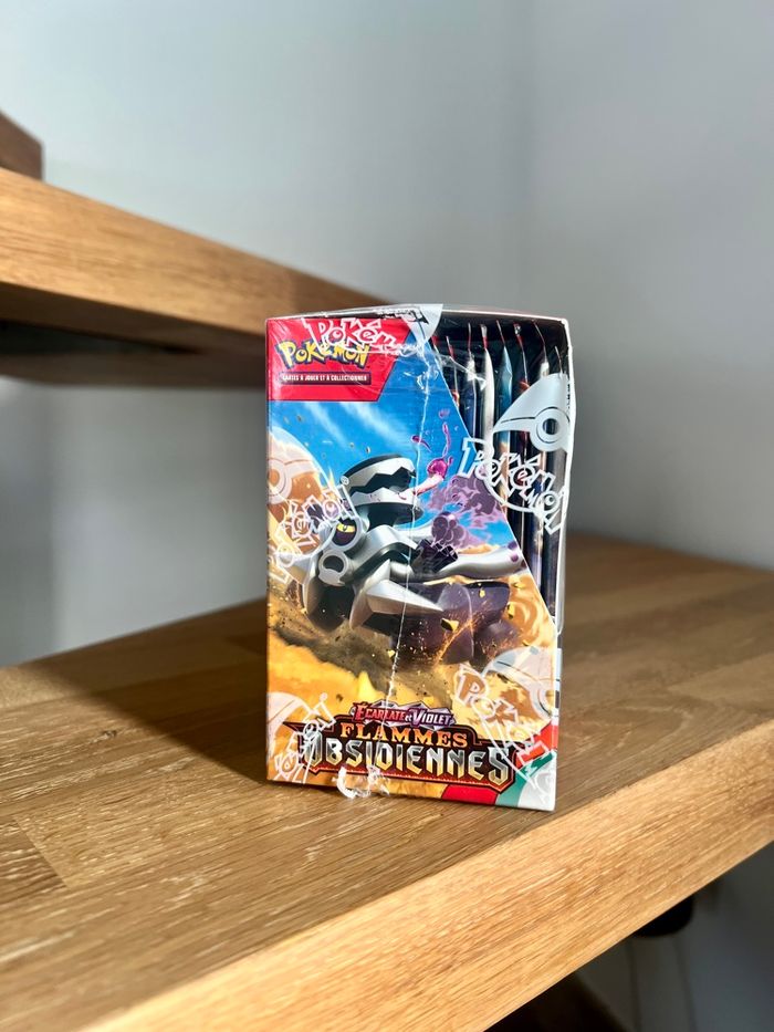 Display 36 boosters flammes obsidiennes ev3 ev03 cartes Pokémon - photo numéro 4