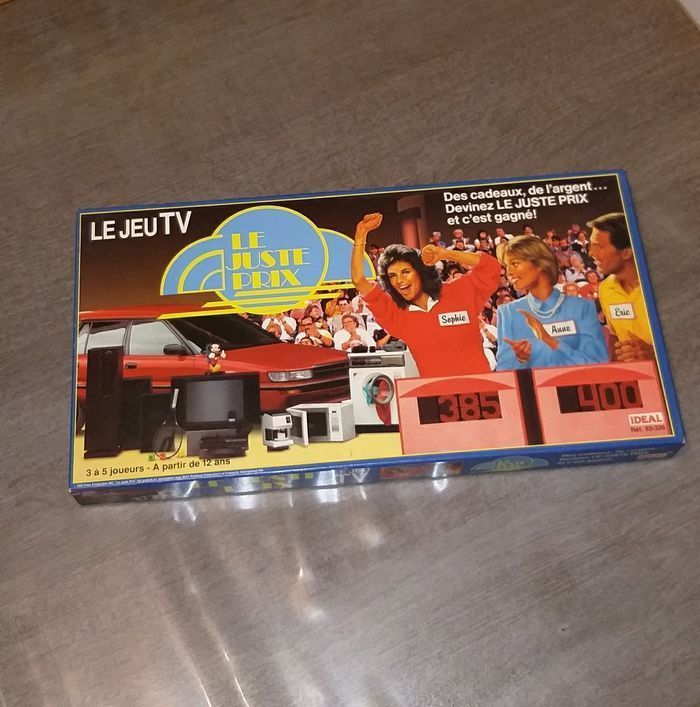 🤑 Jeu de société " Le juste prix " - photo numéro 2