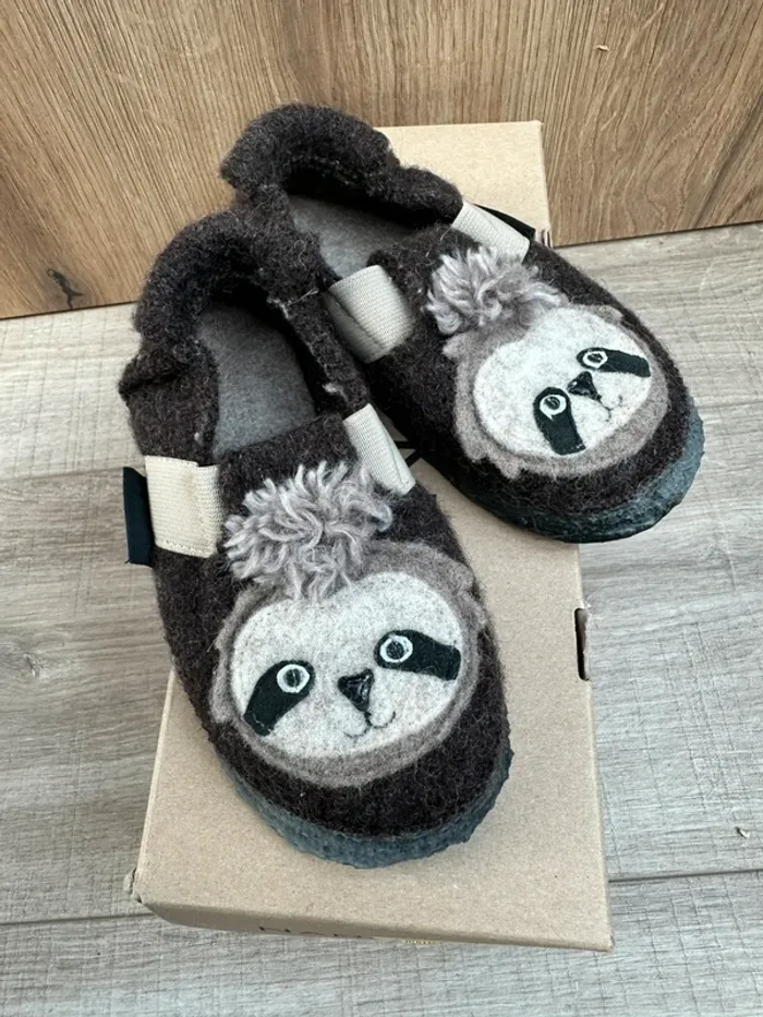 Chaussons Pantoufles ours Nanga 27 marron - photo numéro 6