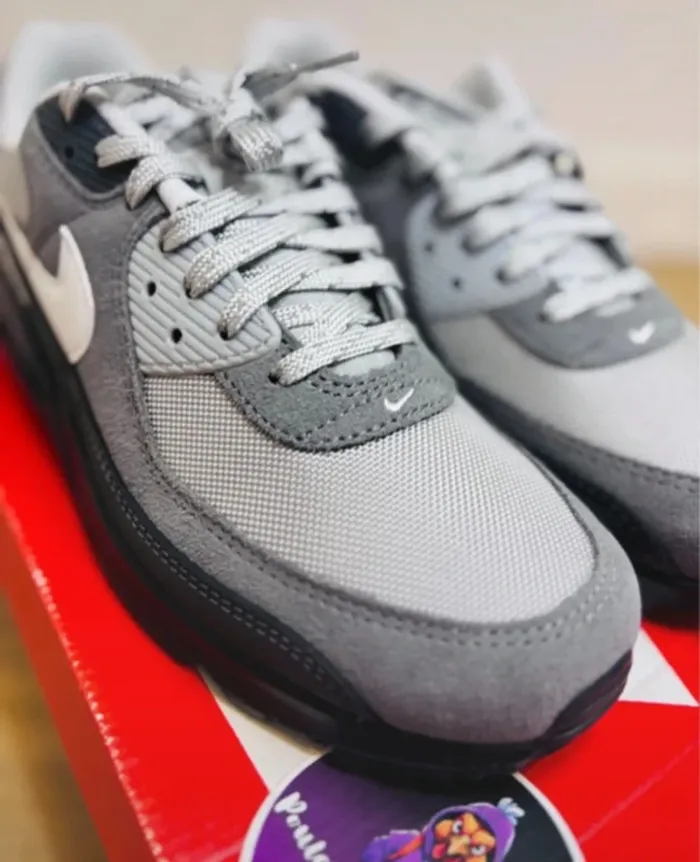 Nike Air Max 90 Réflective Anthracite black T44.5 - photo numéro 3
