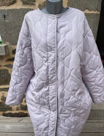 Doudoune longue lila - Weekend Collective