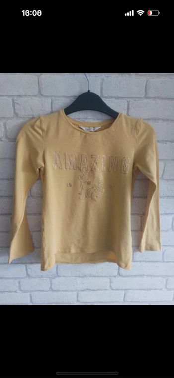 Tee-shirt manches longues H&M taille 8 ans
