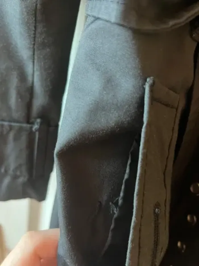 trench-coat noir ici et maintenant - photo numéro 6