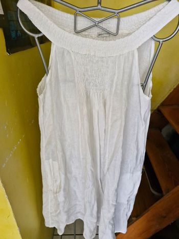 Robe blanche d ete