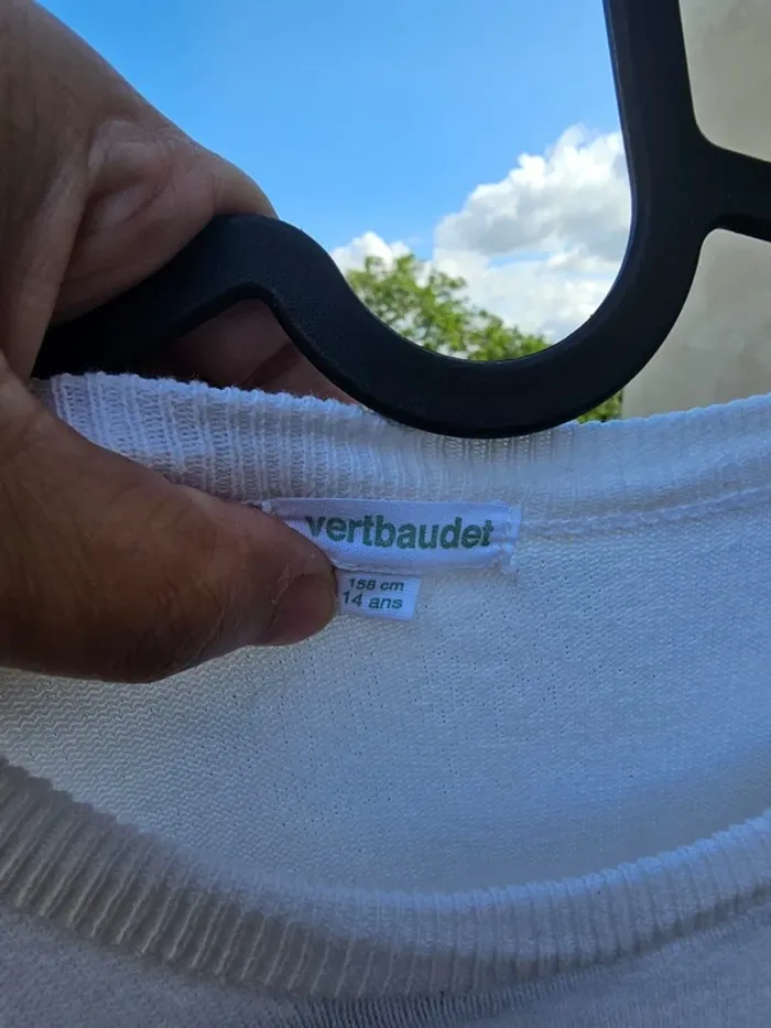 Pull en maille 14 ans fille verbaudet sequins - photo numéro 6