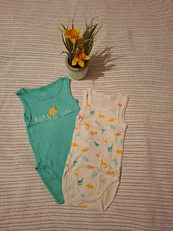 Bodies Manches Courtes 9Mois