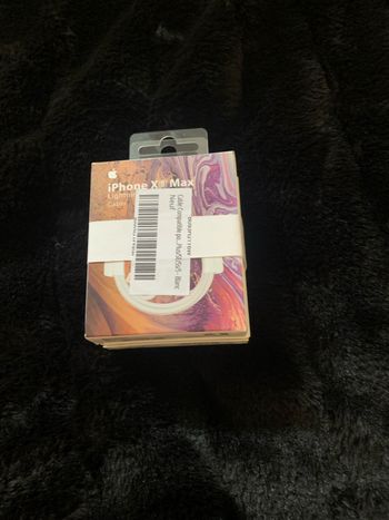 Chargeur iPhone 1+ 1 offert