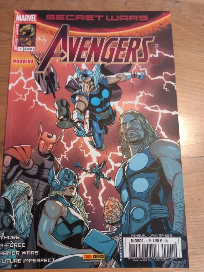 Secret Wars 2016 Kiosque tomes 1 - photo numéro 8
