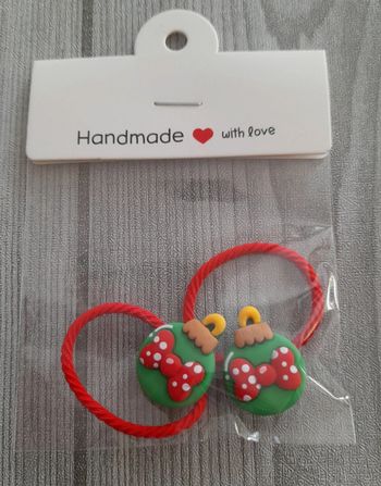 2 élastiques cheveux