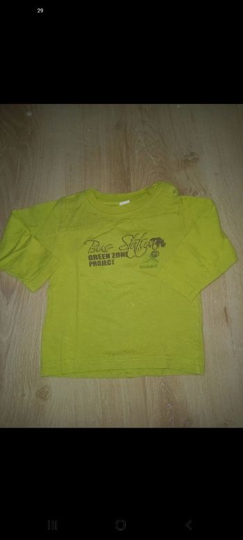 T-shirt ML garçon 9 mois