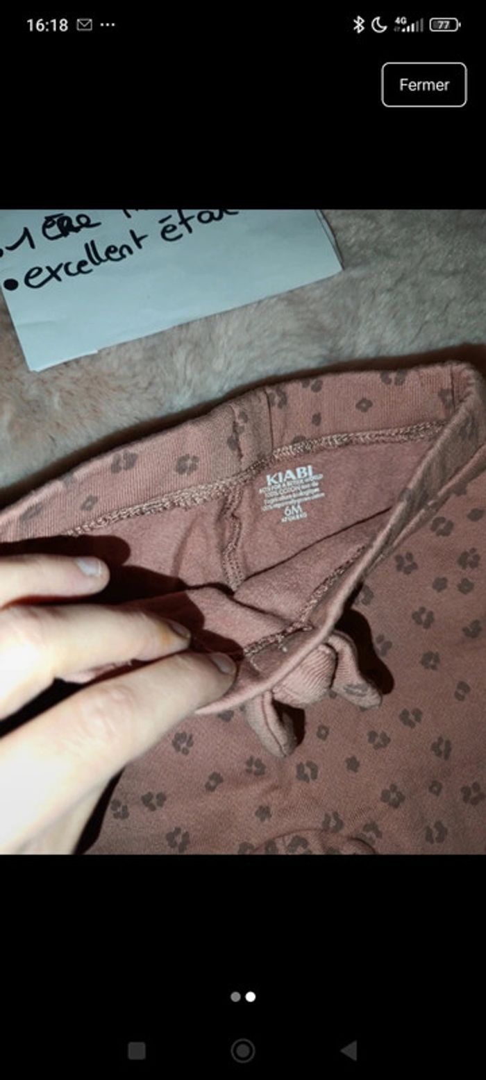 Pantalon style sarouel fleurs kiabi - photo numéro 2