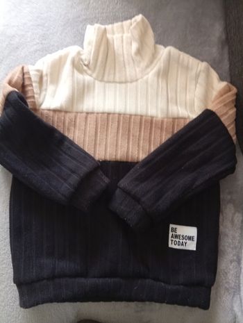 Pull d hiver fourré garçon