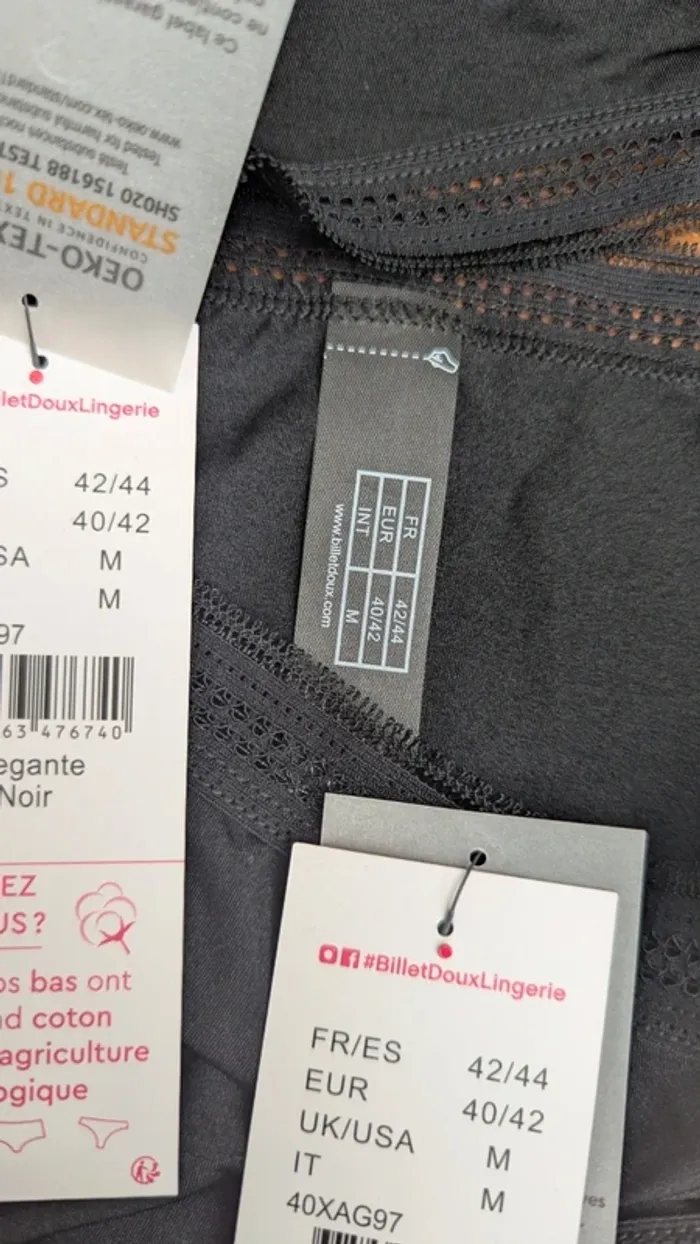 Lot de 2 culottes tulle confort Billet Doux XL/2XL - photo numéro 2