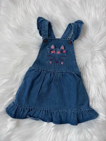 Salopette en jean bébé fille 18mois Creeks