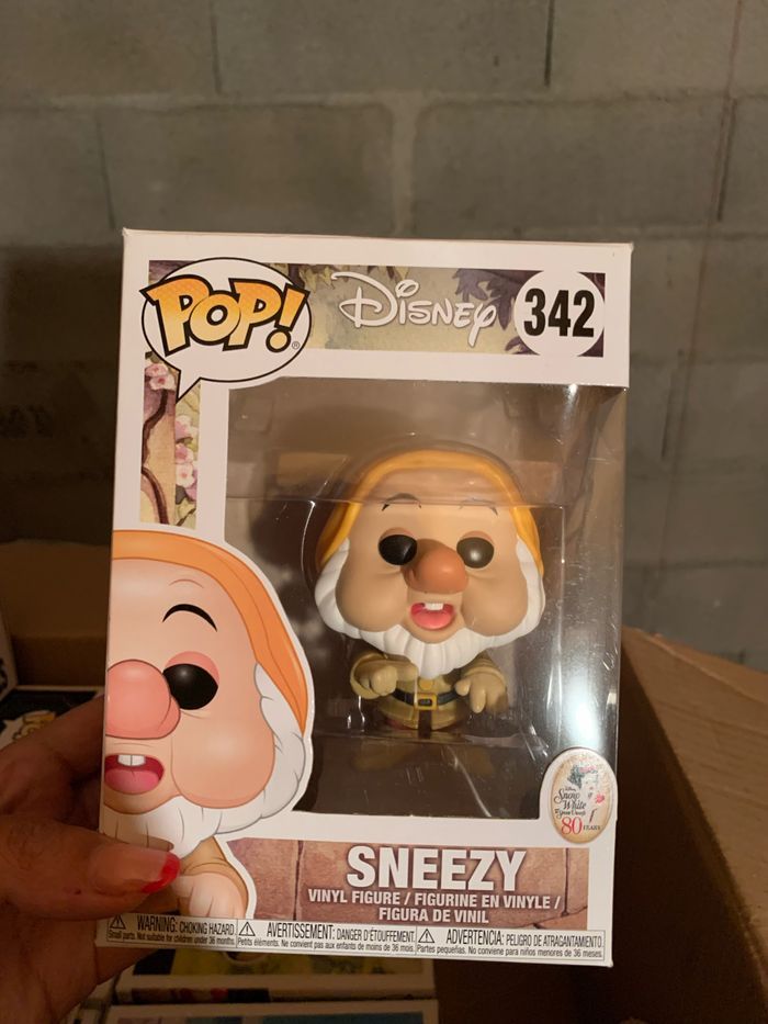 Lot blanche neige Funko pop disney - photo numéro 6