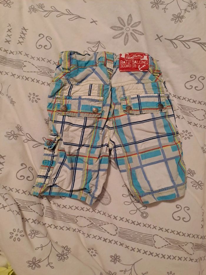 Gemo bermuda carreaux taille 2 ans - photo numéro 2