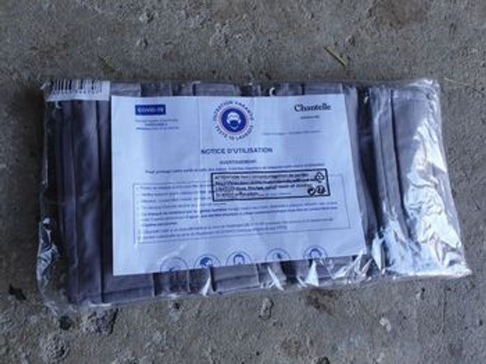 Lot de 240 masques en tissu - photo numéro 3