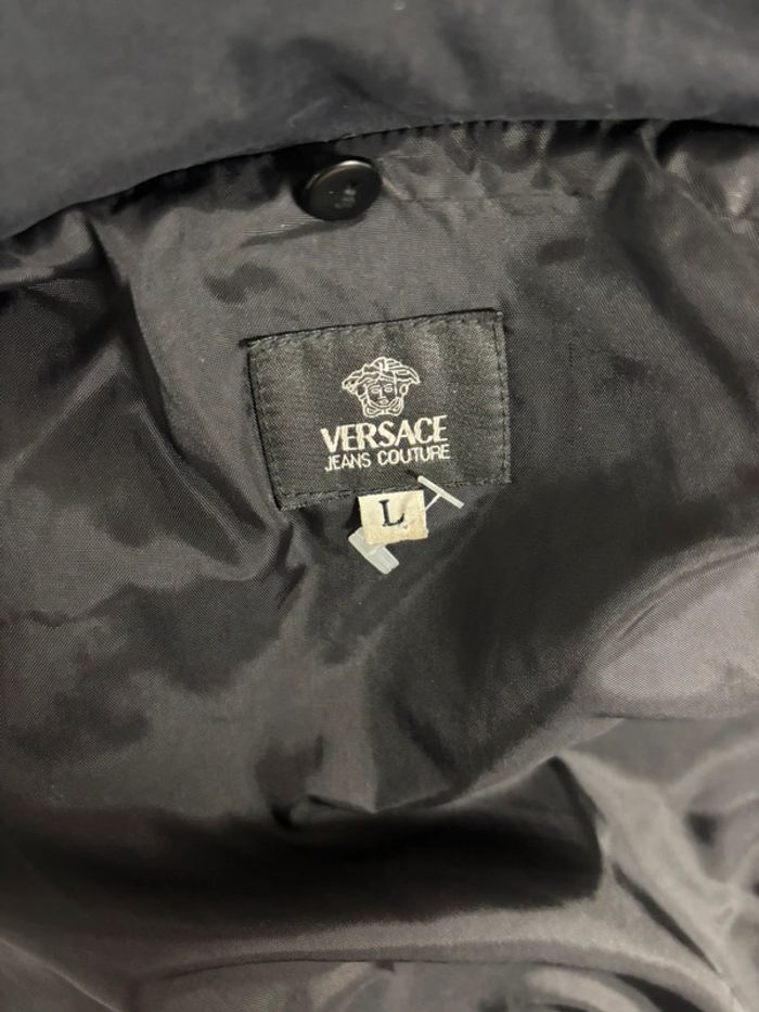 Blouson matelassés noir Versace - photo numéro 9