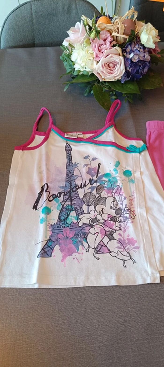 Débardeur minnie paris disney orchestra 8 ans