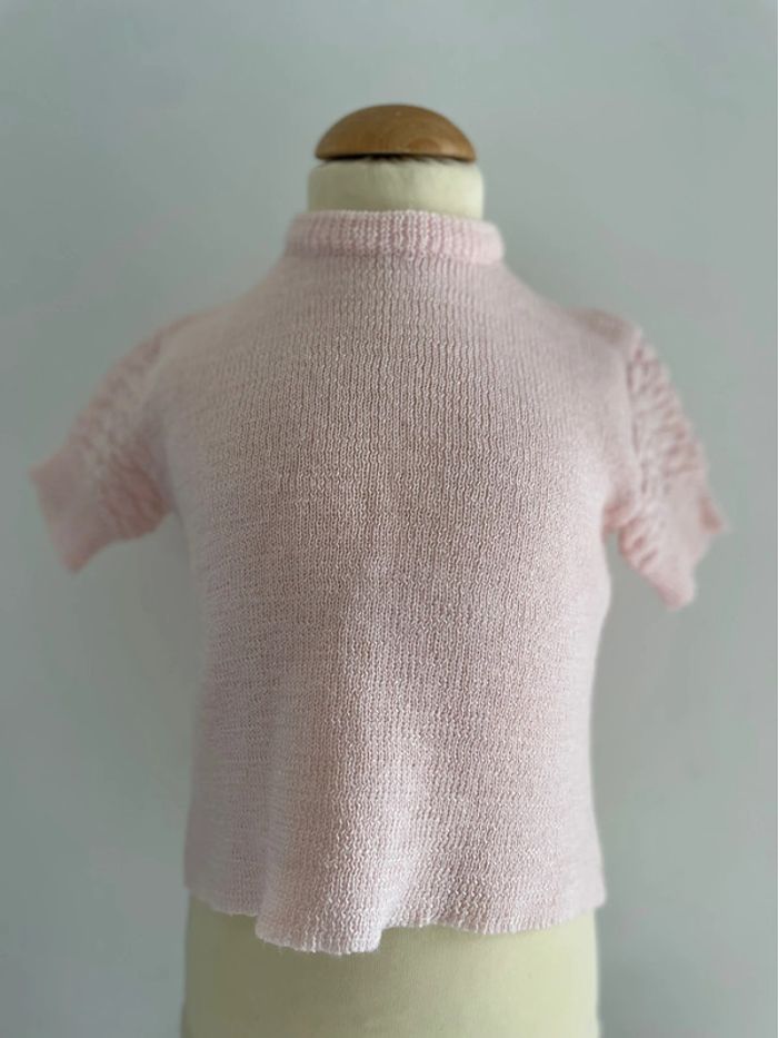 Ensemble tee shirt rose bébé - photo numéro 2