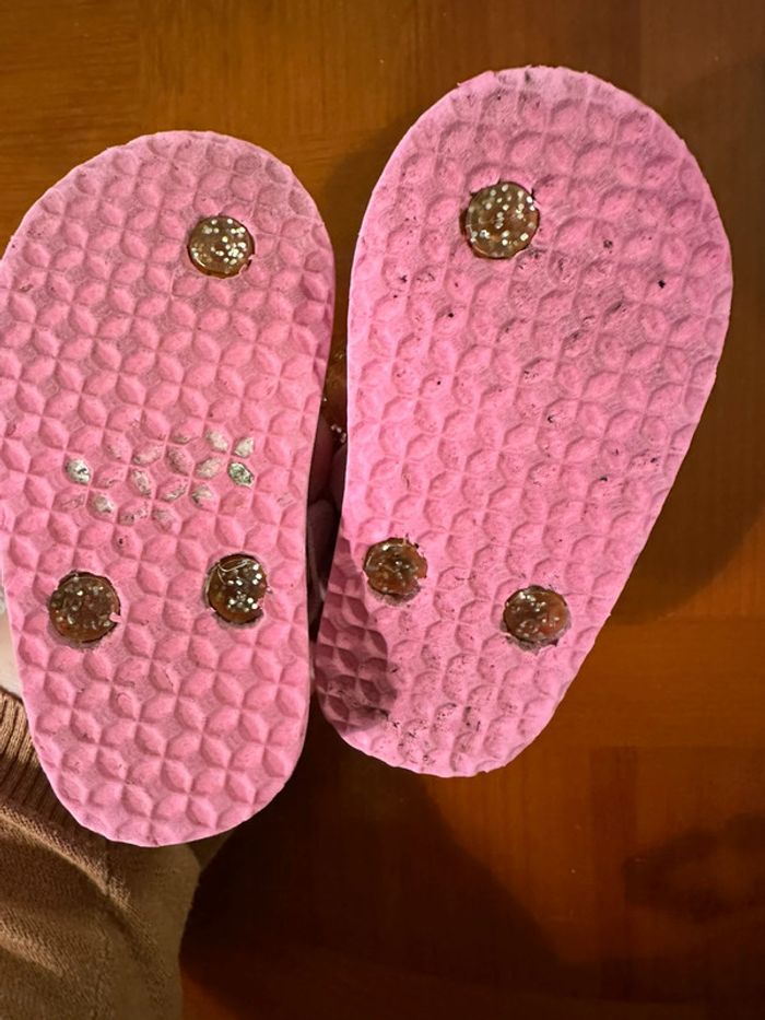 Tong fille rose funky fish - photo numéro 3