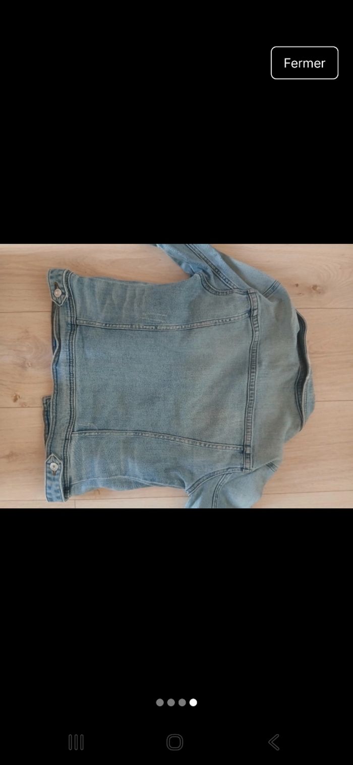 Jolie veste en jean Zara - photo numéro 4