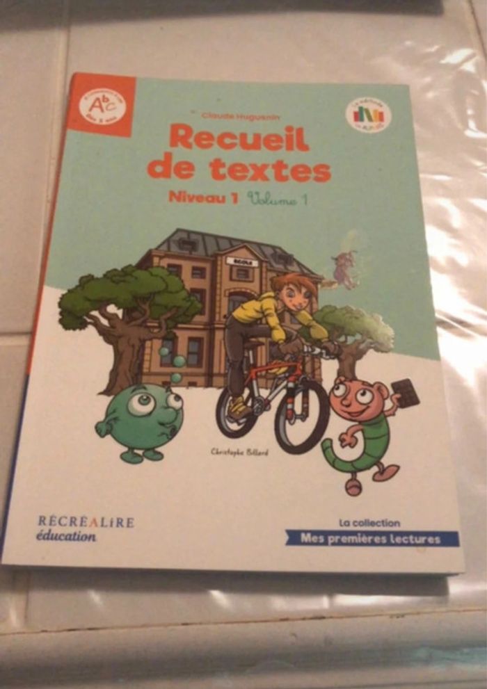 Recueil de textes Niveau 1 Volume 1