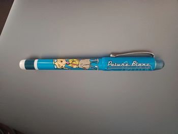 Stylo plume poivre blanc