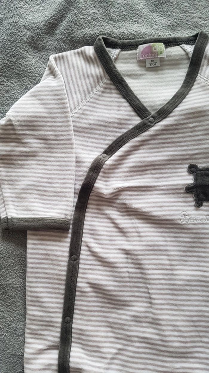 Lot 2 pyjamas 6 mois - photo numéro 3