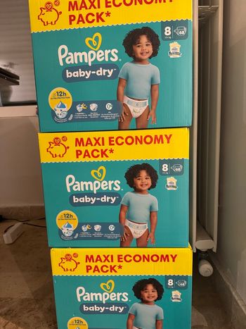 couche pampers taille 8