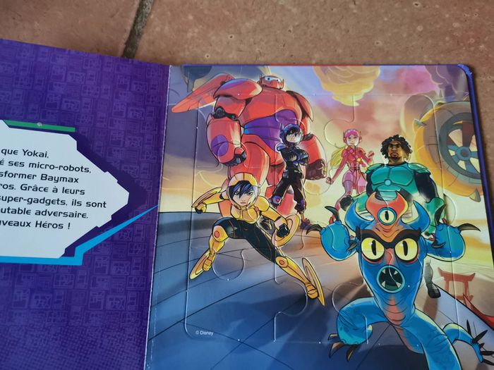 Les Nouveaux Héros, Disney. Mon petit livre puzzle - photo numéro 2