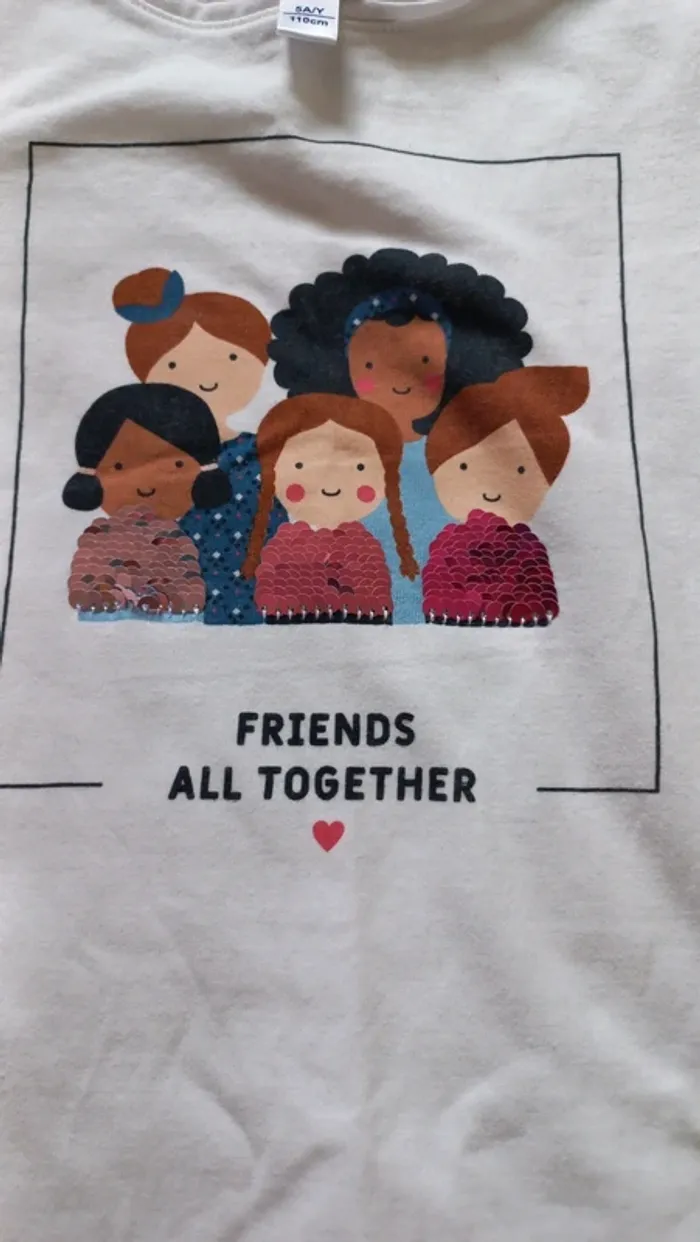 Tee-shirt manches longues 5ans - photo numéro 3