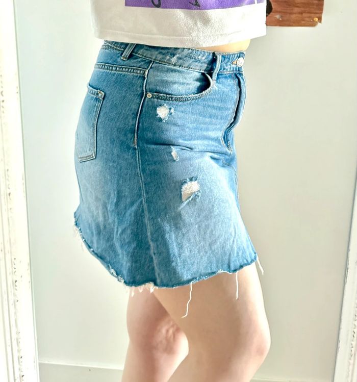 Jupe en jeans trapèze Pimkie 40 - photo numéro 2