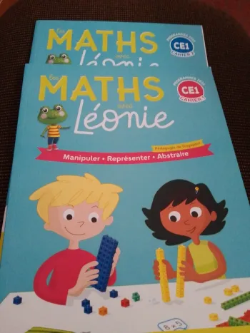 Maths avec Léonie lot de 2